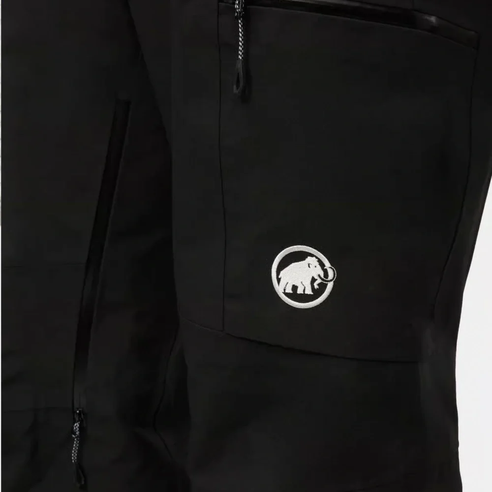 Mammut Mtn. Pro 2.0 3L GORE-TEX Pro HS Pants - Men’s Black - Picture 3 of 9